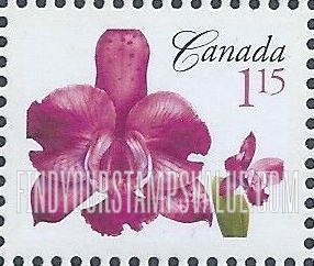 FindYourStampsValue: Laeliocattleya Memoria Evelyn Light orchid