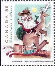 FindYourStampsValue: Father Christmas, Australia