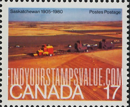 FindYourStampsValue: Wheat Fields, Saskatchewan