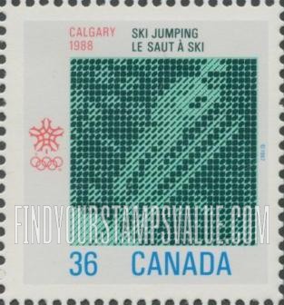 FindYourStampsValue: Ski jumping