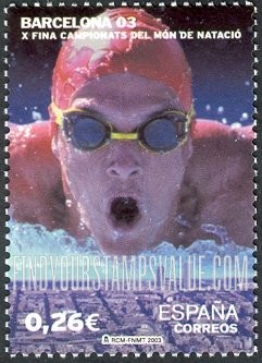 FindYourStampsValue: World Swimming Championships, Barcelona: Breaststroke