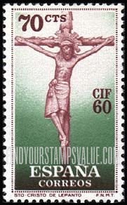 FindYourStampsValue: Christ of Lepanto