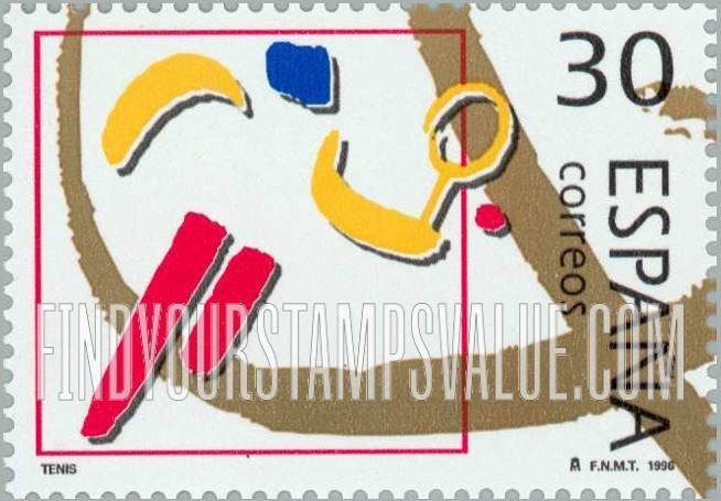 FindYourStampsValue: Olympic Venue Type of 1994: Tennis