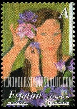 FindYourStampsValue: Paintings by Alfredo Roldán