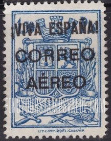 FindYourStampsValue: Revolutionary Overprints, Nationalist (Revolutionary) Forces, Burgos Air Post