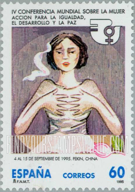 FindYourStampsValue: 4th World Conference on Women, Beijing