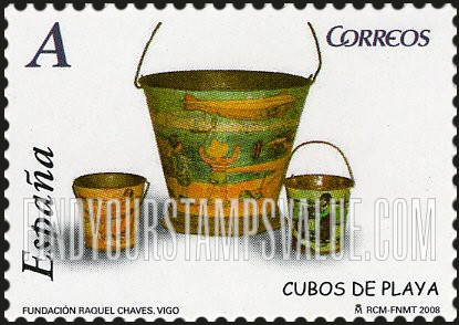 FindYourStampsValue: Toys: Three sand pails