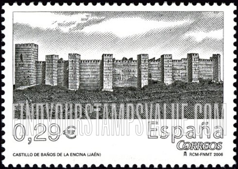 FindYourStampsValue: Castles: Baños de la Encina Castle