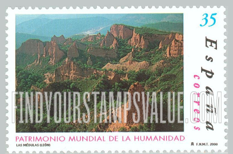 FindYourStampsValue: World Heritage Sites: Las Médulas