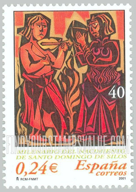 FindYourStampsValue: St. Dominic of Silos (c. 1000-73)