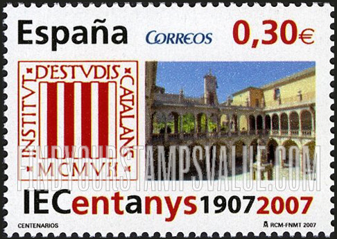 FindYourStampsValue: Institute of Catalan Studies, Centenary