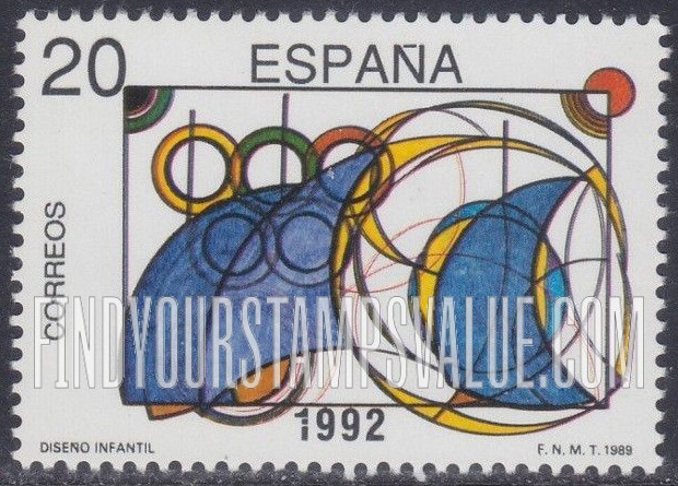 FindYourStampsValue: 1992 Summer Olympics, Barcelona