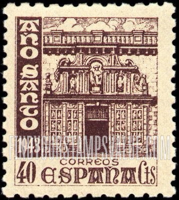 FindYourStampsValue: Holy Year Issues: East Portal of Cathedral