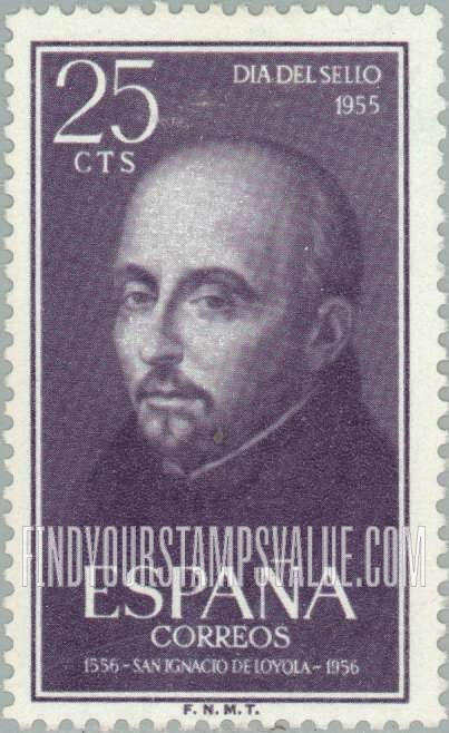 FindYourStampsValue: St. Ignatius of Loyola