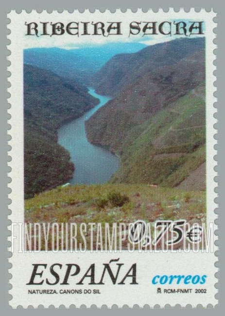 FindYourStampsValue: Sil Canyons, Ribiera Sacra