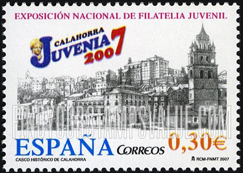 FindYourStampsValue: Juvenia 2007 National Youth Philatelic Exhibition, Calahorra