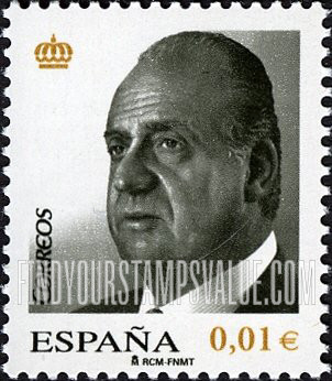 FindYourStampsValue: King Juan Carlos Type of 2007