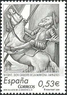 FindYourStampsValue: Publication of Don Quixote, 400th Anniversary