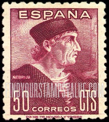 FindYourStampsValue: Elio Antonio de Nebrija