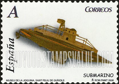 FindYourStampsValue: Toys: Submarine