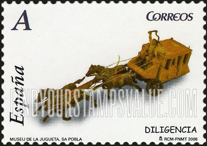 FindYourStampsValue: Toys: Stagecoach