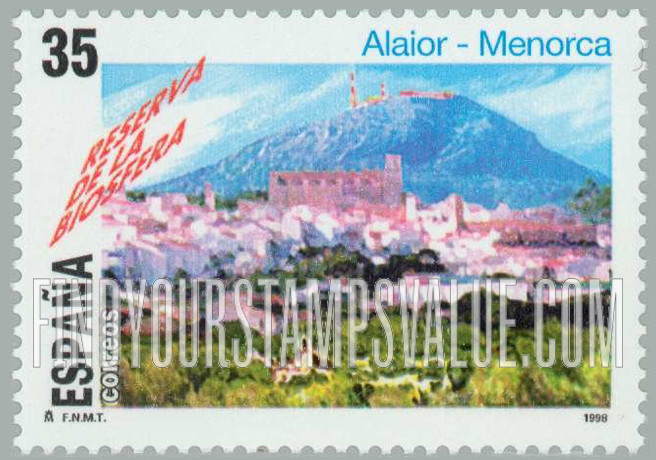 FindYourStampsValue: UNESCO Biosphere Reserve, Minorca