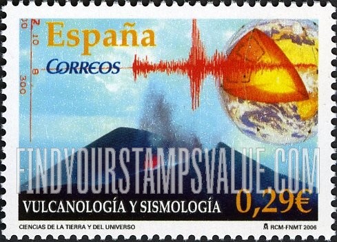 FindYourStampsValue: Earth Sciences: Vulcanology and seismology
