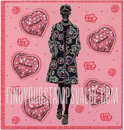 FindYourStampsValue: Hearts: Polka dots