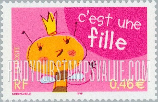 FindYourStampsValue: It’s A Girl