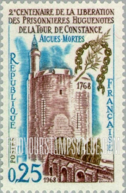 FindYourStampsValue: Tower de Constance, Aigues-Mortes