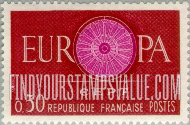 FindYourStampsValue: Europa Issue, 1960