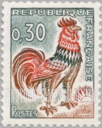 FindYourStampsValue: Gallic Cock
