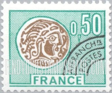 FindYourStampsValue: Gallic Coin: Gallic Coin Type of 1975