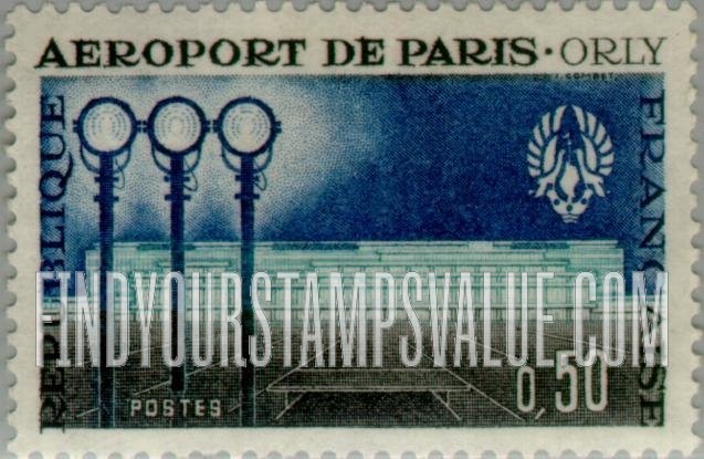 FindYourStampsValue: Paris Airport, Orly