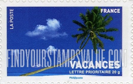 FindYourStampsValue: Vacations: Palm tree