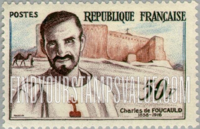 FindYourStampsValue: Charles de Foucauld