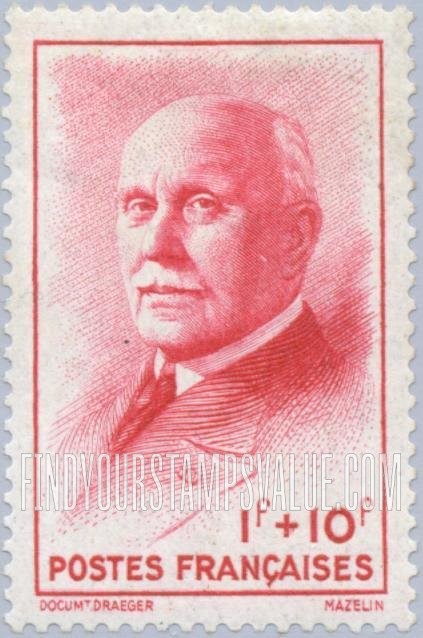 FindYourStampsValue: SEMI-POSTAL - Marshal Henri