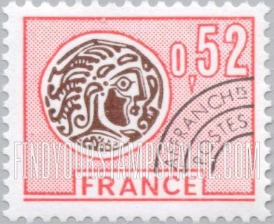 FindYourStampsValue: Gallic Coin: Gallic Coin Type of 1975