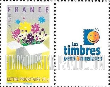 FindYourStampsValue: Gift Boxes: Flowers