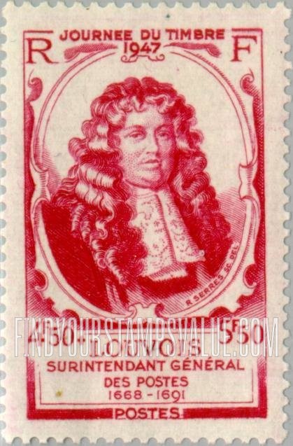 FindYourStampsValue: SEMI-POSTAL - François Michel le Tellier de Louvois