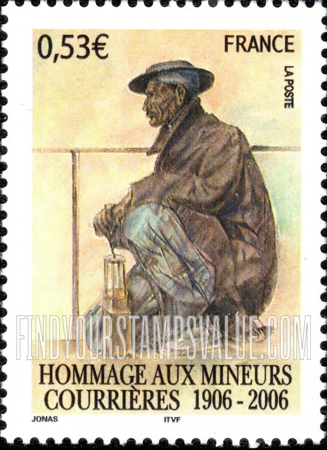 FindYourStampsValue: Courrières Coal Mine Disaster, Centennial