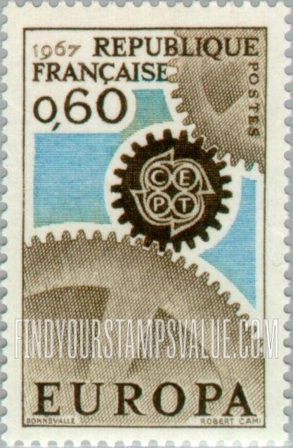 FindYourStampsValue: Europa Issue, 1967
