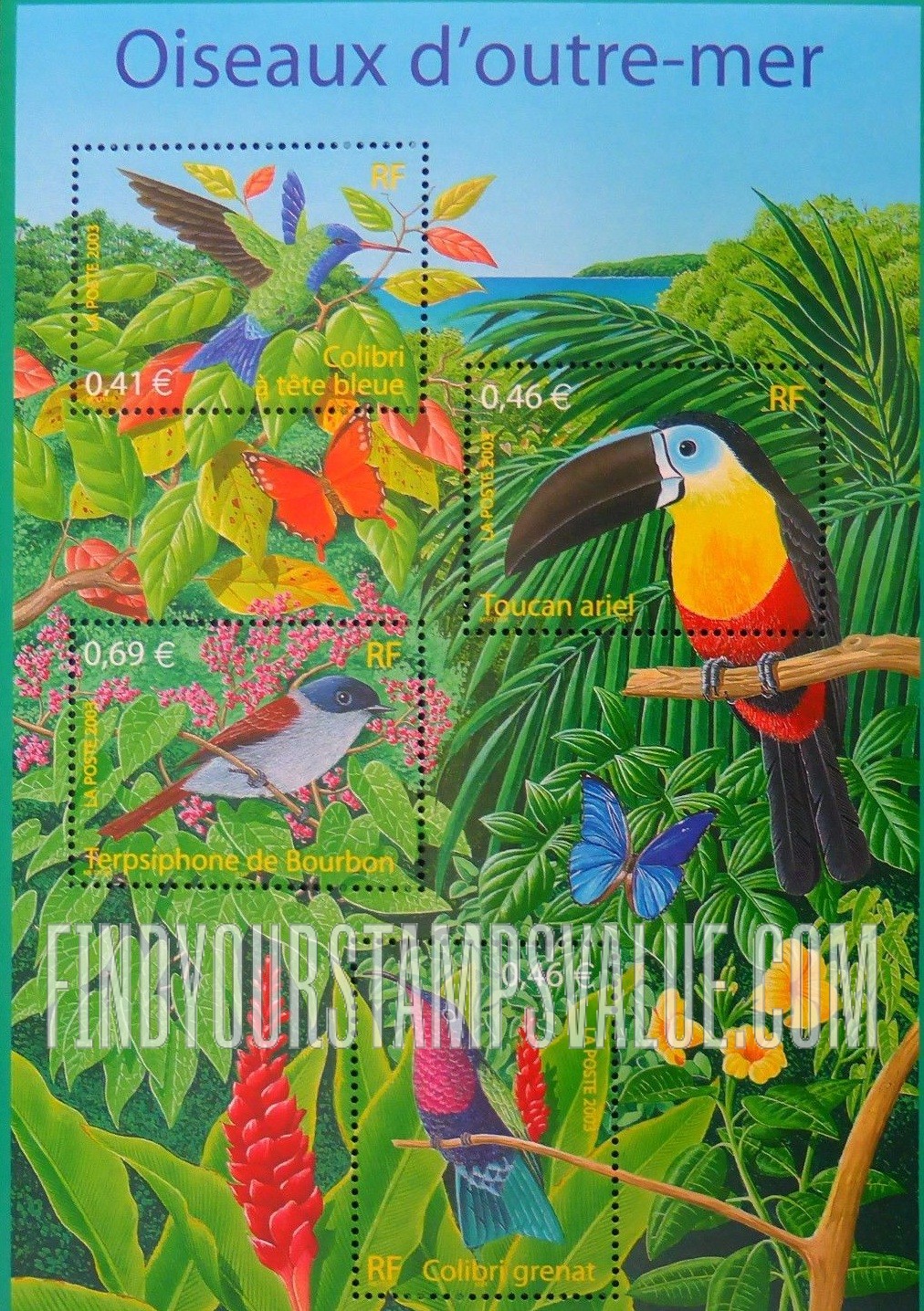 FindYourStampsValue: Birds