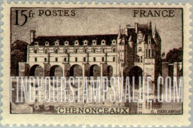 FindYourStampsValue: Chateau de Chenonceaux