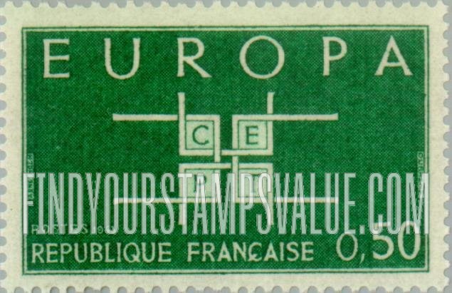 FindYourStampsValue: Europa Issue, 1963