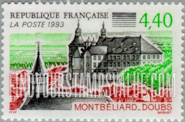 FindYourStampsValue: Tourism Series: Montbeliard