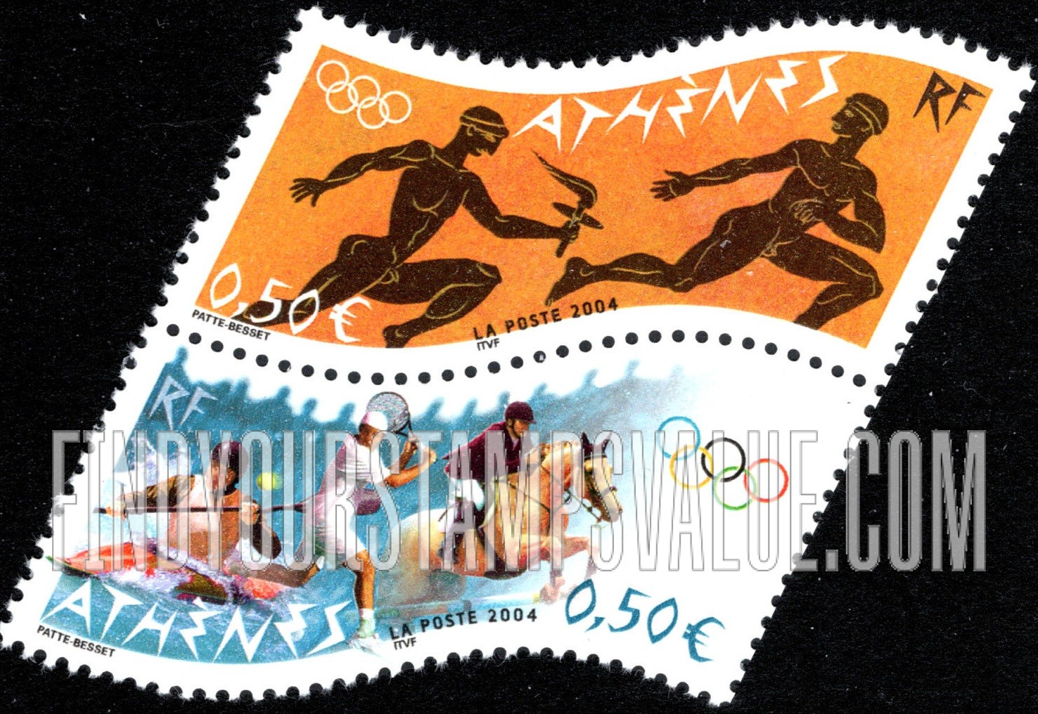 FindYourStampsValue: 2004 Summer Olympics, Athens