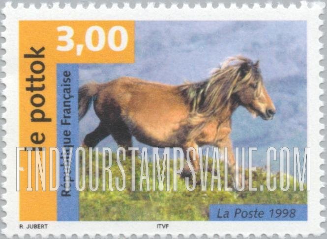 FindYourStampsValue: Horses: Pottok