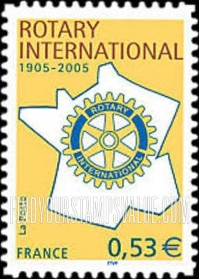 FindYourStampsValue: Rotary International Type of 2005