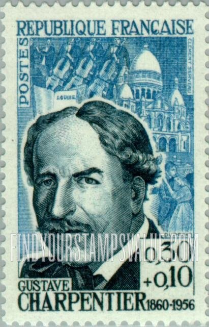 FindYourStampsValue: SEMI-POSTAL - Gustave Charpentier, composer